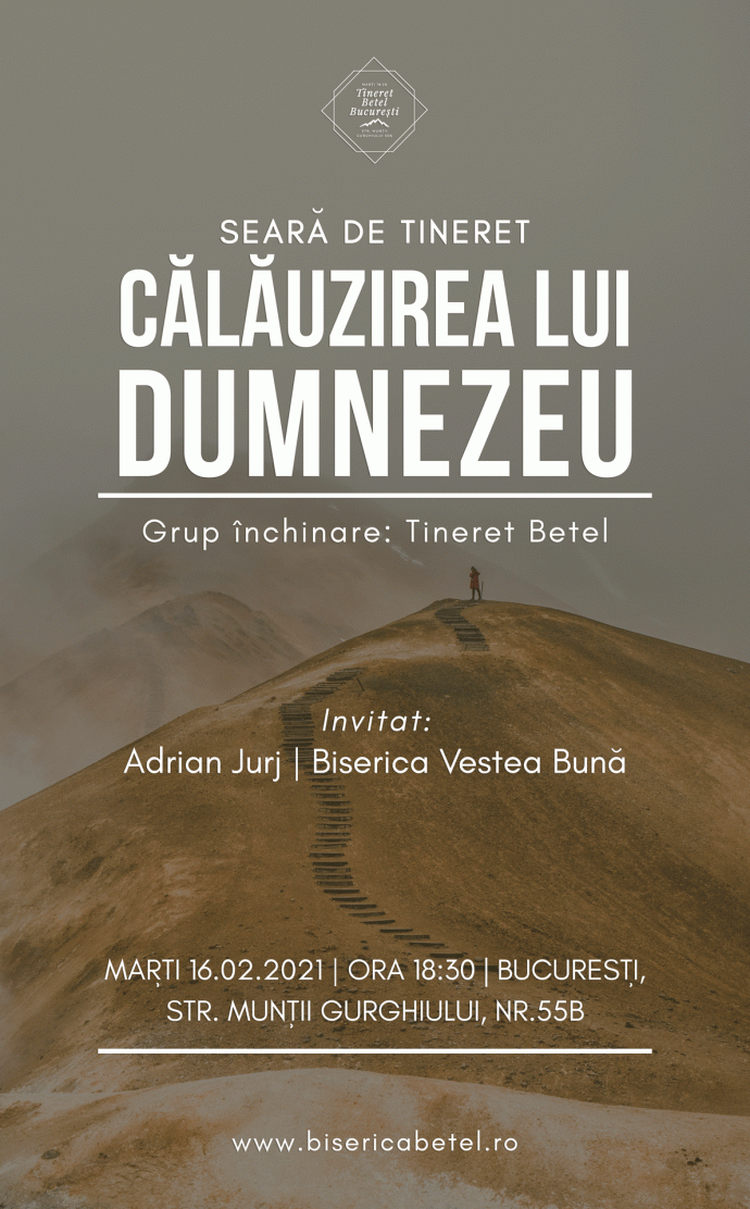 Seara de tineret - Calauzirea lui Dumnezeu