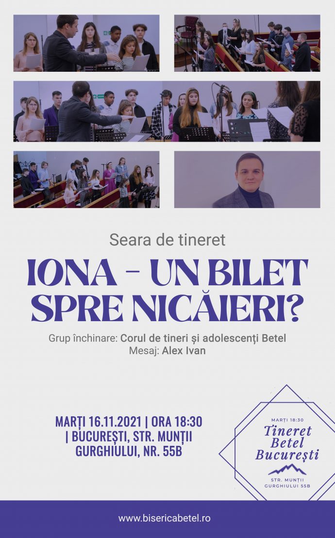 iona - un bilet spre nicaieri seara de tineret